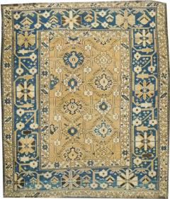 Antique Shirvan Rug 4 3 x 4 10  - 4460969