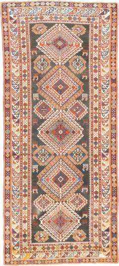 Antique Shirvan Rug 4 x 9 - 4355699