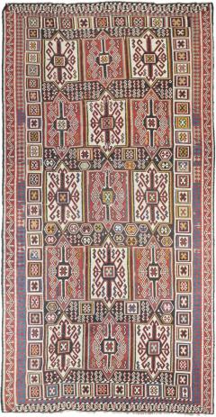 Antique Shirvan Rug 6 5 x 11 10  - 4405389