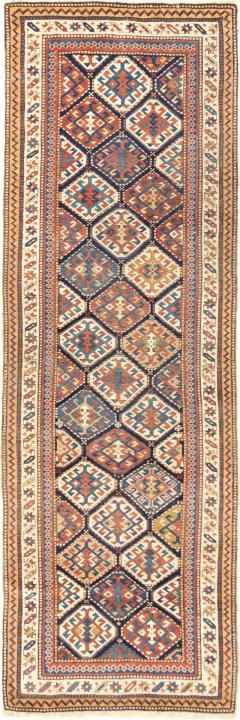 Antique Shirvan Runner 34 x 96 - 4355863