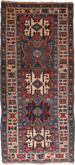 Antique Shrivan Rug 4 0 x 9 2  - 4332338
