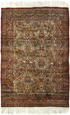 Antique Silk Haji Jalili Tabriz Rug 4 9 x 7 0  - 4298437
