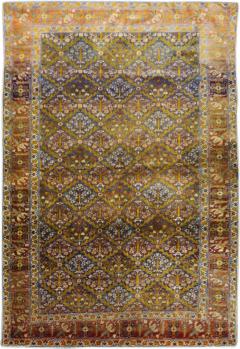 Antique Silk Sivas Rug 3 10 x 5 7  - 4332255