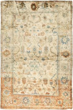 Antique Silk Ziegler Mahal Rug 4 2 x 6 6  - 4318926