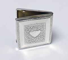 Antique Silver Cigarette Box Birmingham 1911 - 2510902