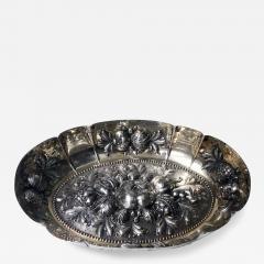 Antique Silver Fruit Dish Germany C 1880  - 1220908