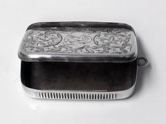 Antique Silver Puzzle Vesta Match Box Case Birmingham 1898 Joseph Gloster - 1055406