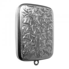 Antique Silver Puzzle Vesta Match Box Case Birmingham 1898 Joseph Gloster - 1055407