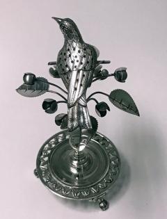 Antique Silver Toothpick Holder Rio De Janeiro Brazil circa 1850 - 1055433