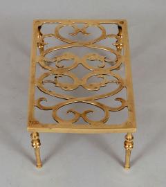 Antique Small Brass Trivet - 3439135