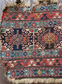 Antique Soumak Caucasian Kilim Rug Bag c 1870 AS IS - 3973560