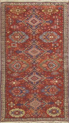 Antique Soumak Kilim Caucasian Rug - 4359548