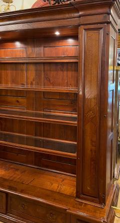 Antique Spanish Colonial Style Artitalia Libreria Dama Open Bookcase - 1922142