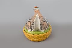 Antique Staffordshire Hen on Nest Circa 1870 - 821345