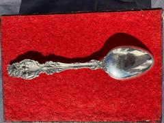 Antique Sterling Silver 6 Etched Spoon - 4424030