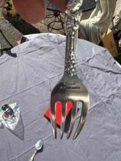 Antique Sterling Silver 6 Fork 34 35g - 4424057