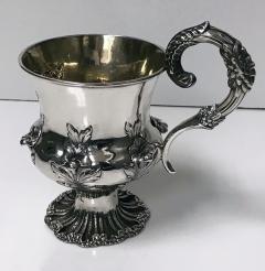Antique Sterling Silver Large Mug London 1834 Jonathan Hayne - 1111454