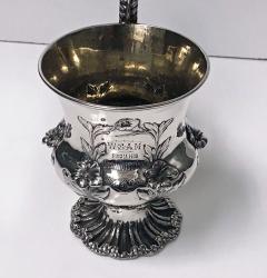 Antique Sterling Silver Large Mug London 1834 Jonathan Hayne - 1111455