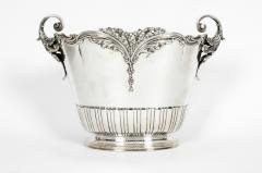 Antique Sterling Silver Two Handles Wine Cooler - 717285