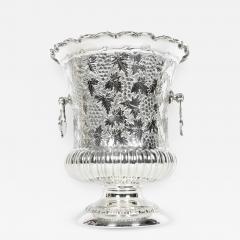 Antique Sterling Silver Wine Cooler with Handles - 714435