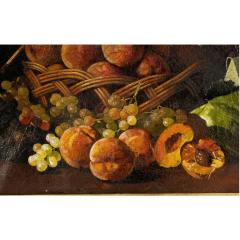 Antique Still Life Oil Painting of Fruit - 3302893
