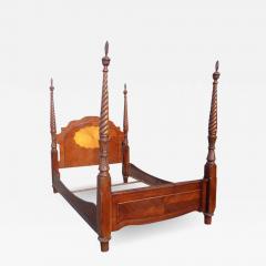 Antique Style 4 Poster Bed - 2459861