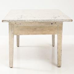 Antique Swedish Coffee Table with Original Paint 19th Century - 3530837