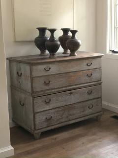 Antique Swedish Painted Commode - 3690981