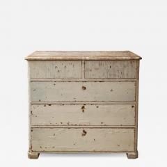 Antique Swedish Painted Dresser - 3008816