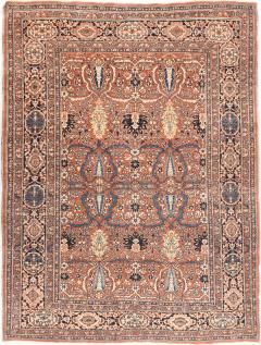 Antique Tabriz Haji Jalili Rug 4 6 x 5 10  - 4332317