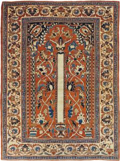 Antique Tabriz Haji Jalili Rug 4 9 x 6 2  - 4321044