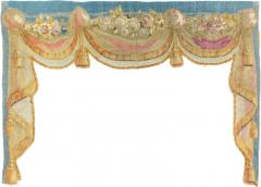 Antique Tapestry One of pair 3 7 x 5 2  - 4458642