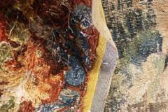 Antique Tapestry with Forest Landscape - 3969155