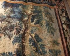 Antique Tapestry with Forest Landscape - 3969158