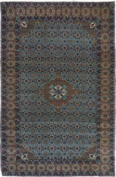 Antique Tehran Rug 4 5 x 6 11  - 4405545