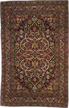 Antique Tehran Rug 4 8 x 7 4  - 4332275