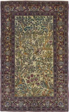 Antique Tehran Rug 44 x 72 - 4355889