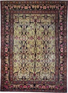 Antique Tehran Rug 9 x 12 9  - 4321068
