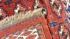 Antique Tekke Turkomen Rug circa 1900s - 3965951