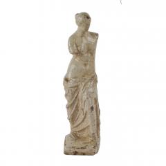 Antique Terracotta Crackle Pottery Sculpture of Venus De Milo - 3287714