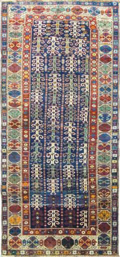 Antique Three of Life Long Kazak Rug 43 x 79  - 4083671