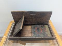 Antique Tibetan Folding Table Tepchog - 4617127