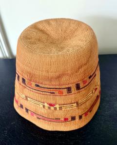 Antique Tlingit Woven Berry Basket Native Americana - 4589437