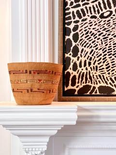 Antique Tlingit Woven Berry Basket Native Americana - 4589438