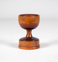 Antique Treen Olive Wood Cup - 3243786