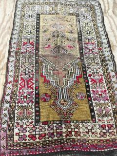 Antique Turkish Anatolian Tree of life and prayer Rug As Is - 3972148