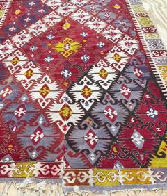 Antique Turkish Caucasian Kilim 52 x 15 - 3971584