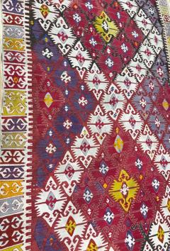 Antique Turkish Caucasian Kilim 52 x 15 - 3971591
