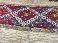 Antique Turkish Caucasian Kilim 52 x 15 - 3971645