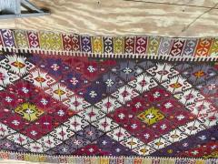 Antique Turkish Caucasian Kilim 52 x 15 - 3971697